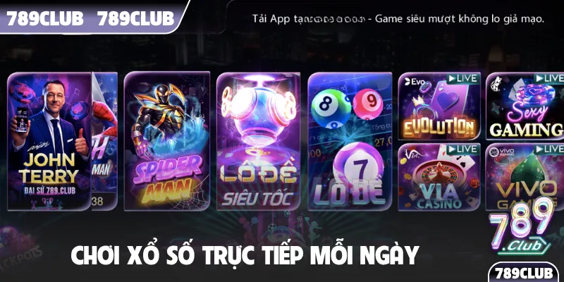 Chơi xổ số trực tiếp mỗi ngày