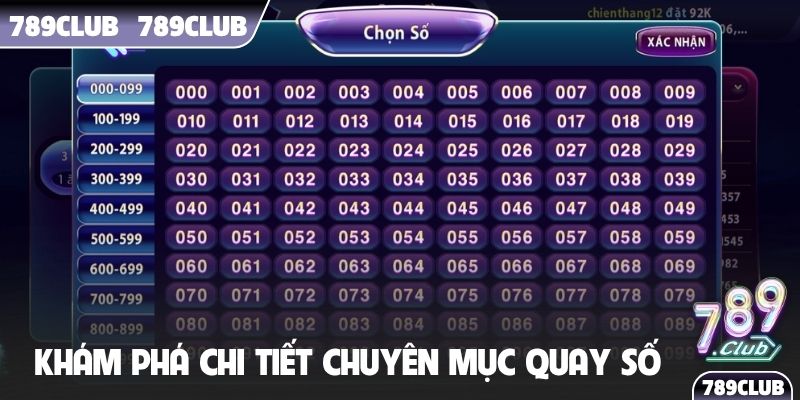 Khám phá chi tiết chuyên mục quay số
